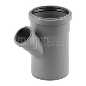 Vidaus nuotekų trišakis MAGNAPLAST HTPLUS, DN110/50/45°
