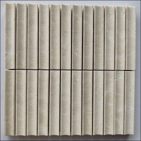 Natūralaus akmens  mozaika MONA MOSAICS  TCM07, 298 x 298 x 13 mm, 6 vnt./dėž., spl. baltas  Bianco Perlino marmuras