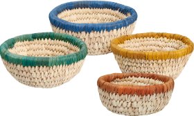 Pintas krepšelis, 4 skirtingų sp., skersmuo 13 cm