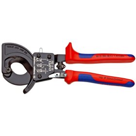 Kabelių kirpimo terkšlinės žirklės KNIPEX, D32 mm/ 240 mm2