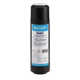 Vandens filtro kasetė ECOSOFT Gac, 10" kasetė su granuliuota aktyvuota anglimi