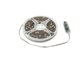 Šviesos diodų juostos komplektas SPECTOR LIGHT 17616S, LED, 10 m, 10W, 66 LED/m, 5V, USB, valdomas programėle ir nuotolinio valdymo pulteliu