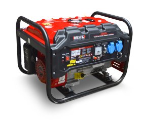 Generatorius BRICK BG2802, maksimali galia 2,8 kW, nominali galia 2,5 kW, maks. autonomija 7,2 val.