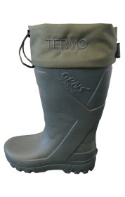 Vyriški guminiai batai EVA, pašiltinti,su išimamu pamušalu, aukštis 40 cm, žalios sp., 42/43 dydis, PE135