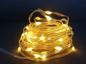 LED šviečianti dekoracija SUNLUX AJ10, AJ10, 100 LED, spl šiltai balta, 10 m, SH256-WW