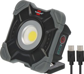 LED žibintuvėlis BRENNENSTUHL SH 1000 MAC, 10W, 1000lm, 6500K, IP54,  mobilus LED prožektorius, įkraunamas USB-C