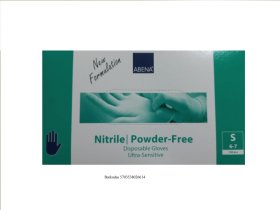 Nitrilinės pirštinės ABENA, S dydis, 100 vnt., ST