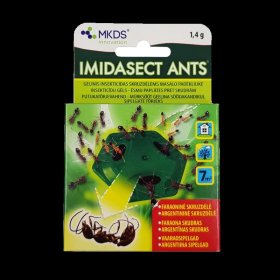 Gelinis insekticidas skruzdėlėms MKDS Imidasect Ants, masalo padėkliuke, 1,4 g