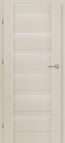 Laminuotos vidaus durys su užlaida VOSTER Etna 70, kairinės, spl. Cashmere, 2030x744x40 mm