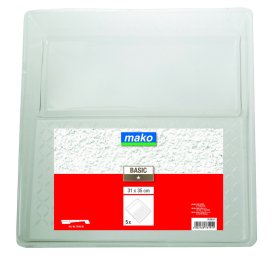 Skaidrių dažymo vonelių rinkinys 31*35 cm (5 vnt)