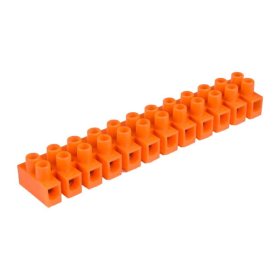 Kontaktinė kaladėlė DPM, 12 x 2,5 mm², 3 A, oranžinės sp.