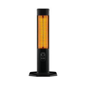 Infraraudonųjų spindulių šildytuvas LUXEVA LXV 2000-VR, 2000W, 960 x 410 x 360 mm, juodos sp.