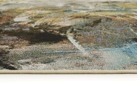 Kilimas ANDIAMO SANTANA, 80 x 165 cm, smėlio-antracito spl, 77 % polipropilenas, 23 % poliesteris, 705468