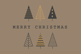 Kilimėlis LAKO MODERN PRINTED MERRY CHRISTMAS, 50 x 75 cm, , 50 x 75 cm, 100% PES, pagrindas PVC, pilkas