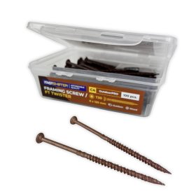 Konstrukciniai medsraigčiai FASTSHIFTER TWISTER,  6 x 120 mm, T30, 100 vnt.