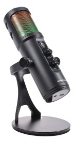Stalinis mikrofonas DELTACO GAMING GAM-171, RGB, srautinio perdavimo mikrofonas, 4222236