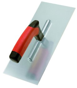 Metalinė trintuvė, 280*130 mm, metalininis padas, medinė rankena