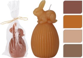 Žvakė Zuikis ant margučio, 4 skirtingos sp.