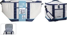 Šaltkrepšis, 28l, matmenys 32x28x33 cm, polisteris, pilkas