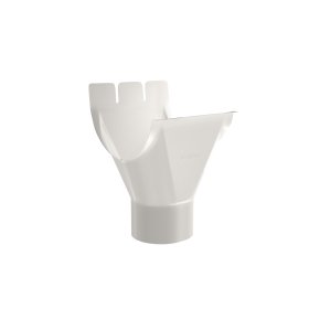 Nuolaja BILKA, skersmuo 125/90 mm, balta spalva, RAL9010