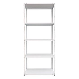 Sandėliavimo lentyna AR SHELVING Arakit, metalinė, 5 lentynos, 170 x 75 x 30 cm, balta sp.