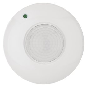 Judesio jutiklis EMOS G1130, IP20, 360 laispsnių, 6 m, 1200 W, 230 V, 10 s - 7 min., PIR jutiklis, jautrumas <3Lux, baltos spalvos, 115 x 55 mm