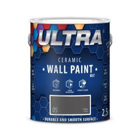 Interjero dažai ULTRA Ceramic, 2,5 l, Grafitas sp. (5)