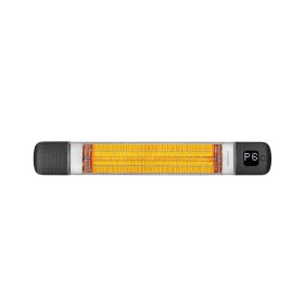 Infraraudonųjų spindulių šildytuvas LUXEVA Pro-Wl-B, 2500W, juodas