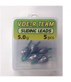 Svarelis VDE-R, su kembriku, slankiojantis, 2,5 g (6pcs)