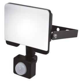 LED prožektorius SPECTOR LIGHT, 30W, 2700LM, su jutikliu, 4000K, IP44, AC 220–240V 50Hz, 15 cm guminis kabelis 3*1.0 mm², 17117S 