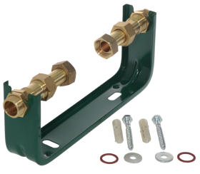 Konsolė vandens skaitikliu FERRO, 3/4", KSD15, KSD15