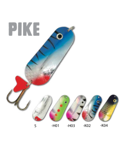 Blizgė ROBINSON Pike, 18 g, įvairių spalvų