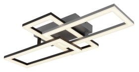 Pakabinamas LED šviestuvas GLOBO Sapena, 24W, 230V, 4000K, 1800lm, pilkos spalvos, 614 x 341 x 93 mm, 67328-24OC