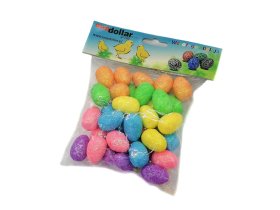 Velykinė dekoracija Įvairiaspalviai Kiaušiniai, 2x3 cm