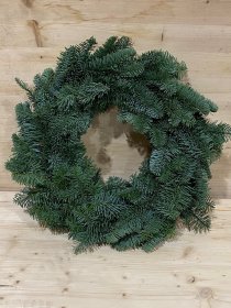 Kėnio šakų vainikas Abies Nobilis, skersmuo 60 cm