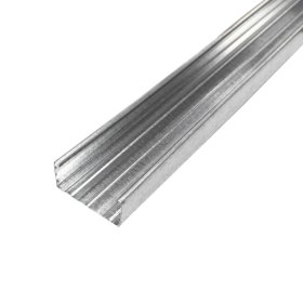 Lubinis - sieninis profilis CD-60/27,  matmenys 60 x 27 x 0,5 mm, ilgis 3 m, J015666