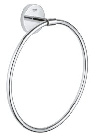 Ranksluosčių kabykla GROHE Quickfix Start Cosmopolitan, pakabinamas, kilpa, chromas, montuojamas sukant arba klijuojant, 41167000