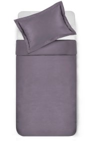 Patalynės užvalkalų komplektas EXCLUSIVE, 200 x 220, 50 x 70+5 cm, Oxford 3 dalių su užtrauktuku, violetinės sp.