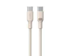 Įkrovimo laidas HAVIT CB6284, Type C - Type C, 100W, 2m, silikoninis