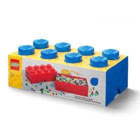 Daiktadėžė kaladėlė LEGO, 50 x 18 x 25 cm., mėlynos sp., N