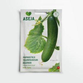 Paprastieji trumpavaisiai agurkai Beth Alpha, ASEJA, 0,75 g, 20-0192 (B)