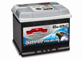 Akumuliatorius SZNAJDER SILVER PREMIUM 12 V, 65 Ah, 620 A, EN