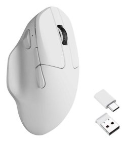 Belaidė žaidimų pelė KEYCHRON M7, 30000 DPI, baltos sp., M7-A24