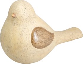 Sodo dekoracija Paukštelis, smėlio sp., 33 x 17,8 x 23,7 cm.