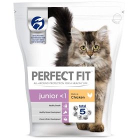 Sausas ėdalas kačiukams PERFECT FIT Junior, su vištiena, 750g