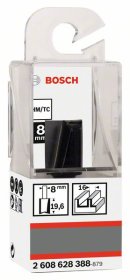 Pirštinė freza BOSCH HM, B=16 mm, l=20 mm, kotas 8 mm