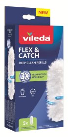 Dulkių šluotelės šluostė  VILEDA Flex & Catch , 5 vnt.