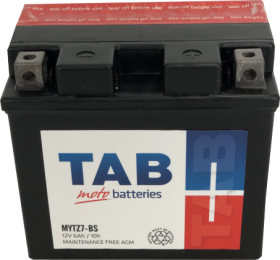 Akumuliatorius TAB AGM 12 V, 6 Ah, motociklinis