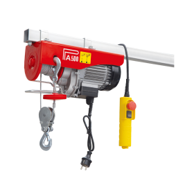 Elektrinė kėlimo talė, galia 900 W, kėlimo galia 250/500 kg, kėlimo aukštis 12/6 m