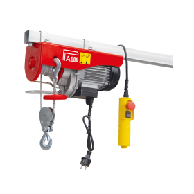 Elektrinė kėlimo talė, galia 1050 W, kėlimo galia 300/600 kg, kėlimo aukštis 12/6 m